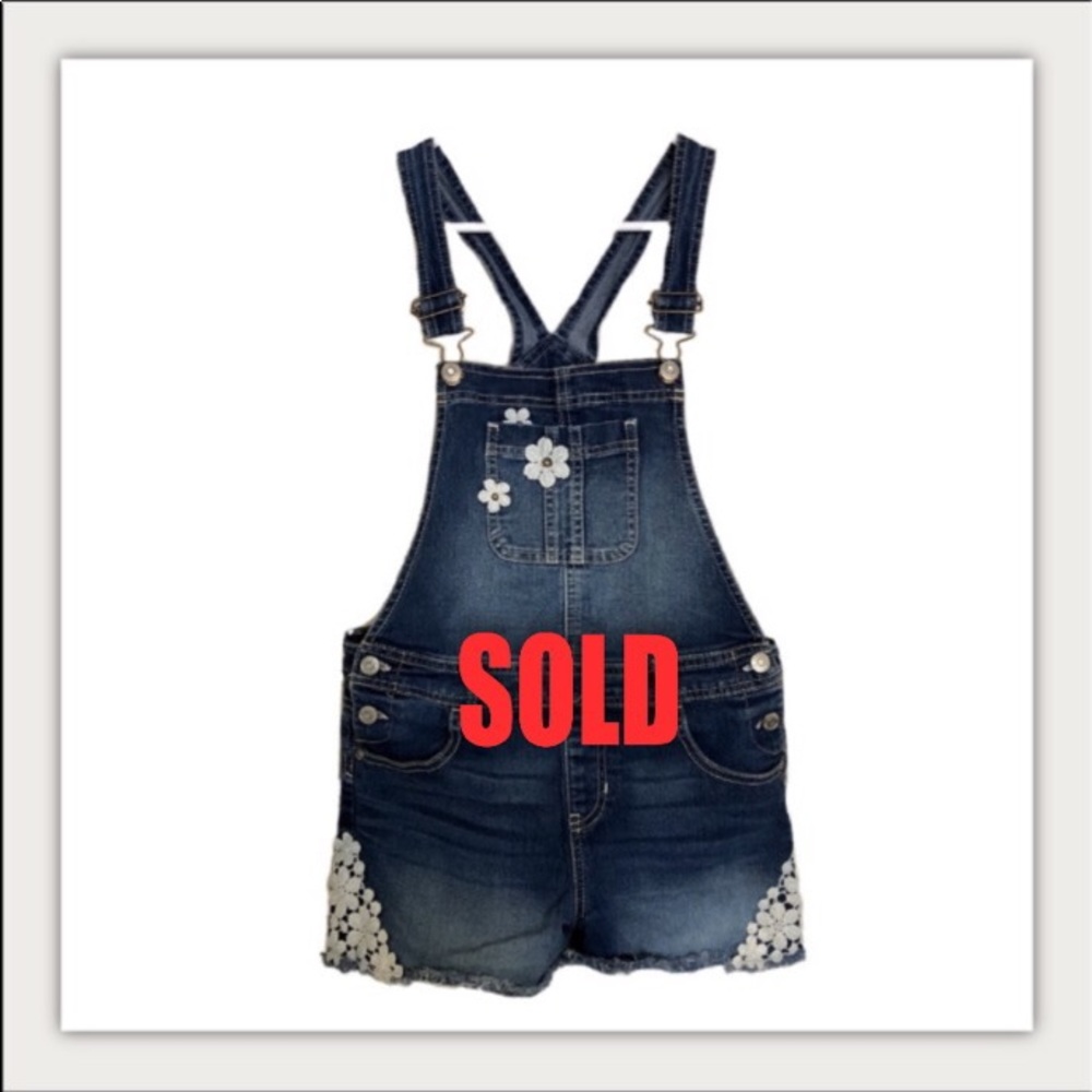 JORDACHE 👧 GIRLS JEAN OVERALLS